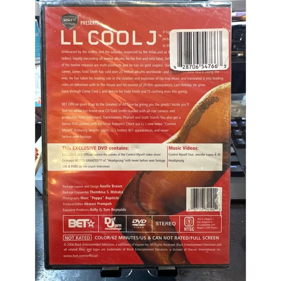 LL Cool J Exclusive Bonus DVD Music Rap Sing Performance Control Myself - Picture 3 of 3